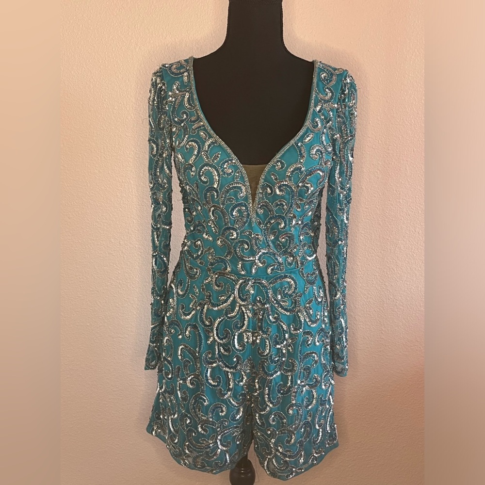 Beaded Ashley Lauren romper